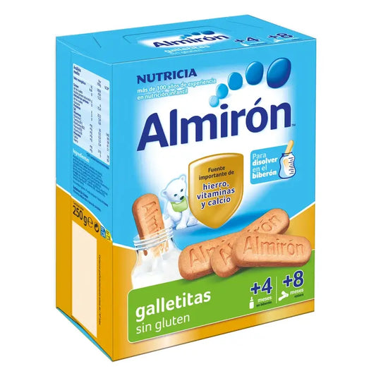 Almirón, Glutenfreie Baby-Kekse, ab 4 Monaten, 250g