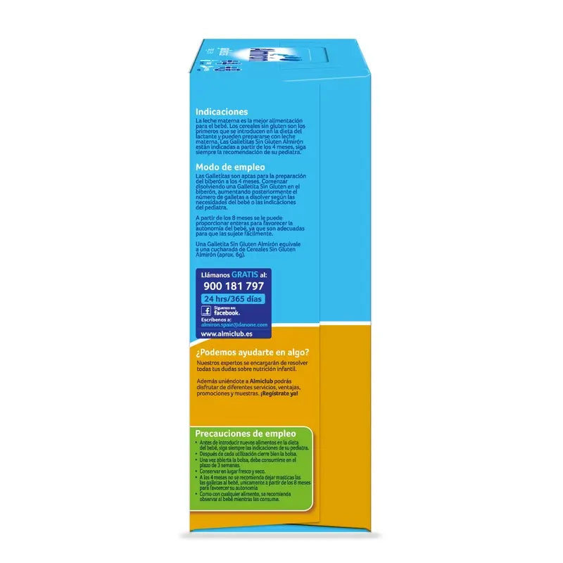 Almirón, Glutenfreie Baby-Kekse, ab 4 Monaten, 250g