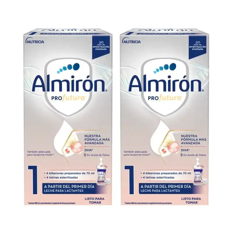 Almiron Profutura 1 Mini-Flasche, Packung 8 x 70 ml, 560 ml