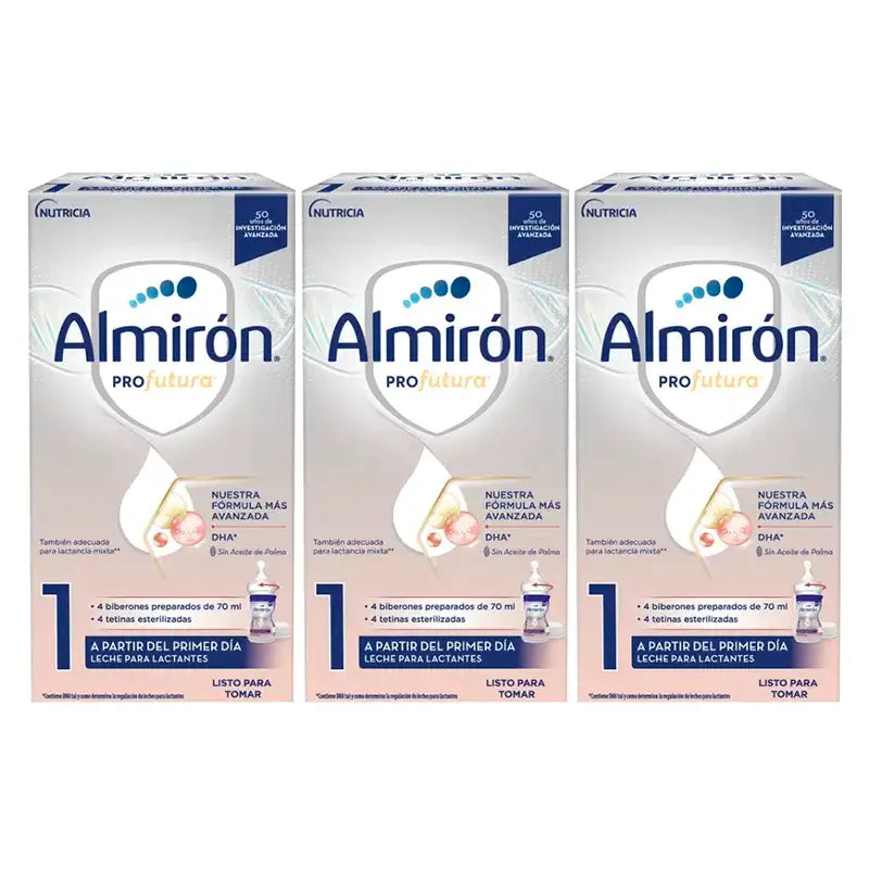 Almiron Profutura 1 Mini-Flasche, Packung 12 x 70 ml, 840 ml