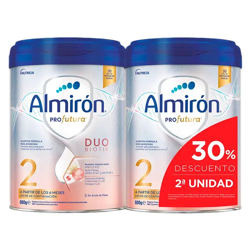 Almirón Profutura 2 Pulverformel, ab 6 Monaten, 2 x 800 g Packung