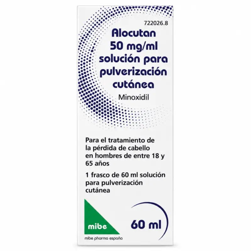 Alocutan 50 mg/ml Minoxidil Hautspray-Lösung 1 Flasche, 60 ml
