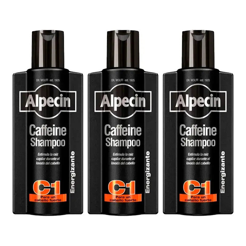 Alpecin Schwarze Ausgabe, 3 X 375 Ml