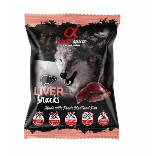 Alpha Spirit Hundeleber Snacks 24X50Gr