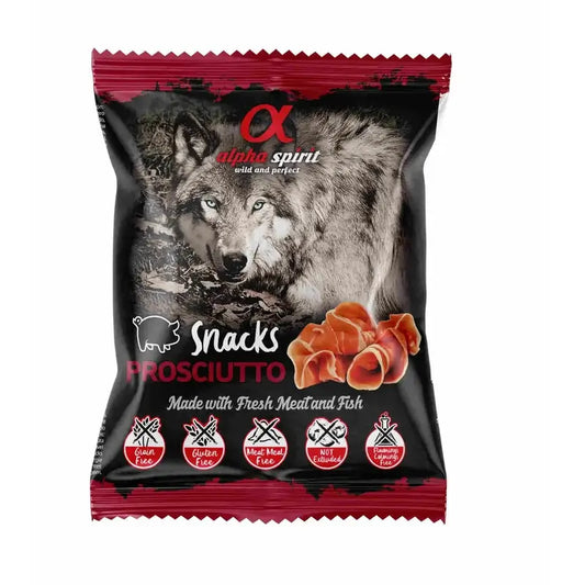 Alpha Spirit Hundeschinken Snacks 24X50Grs