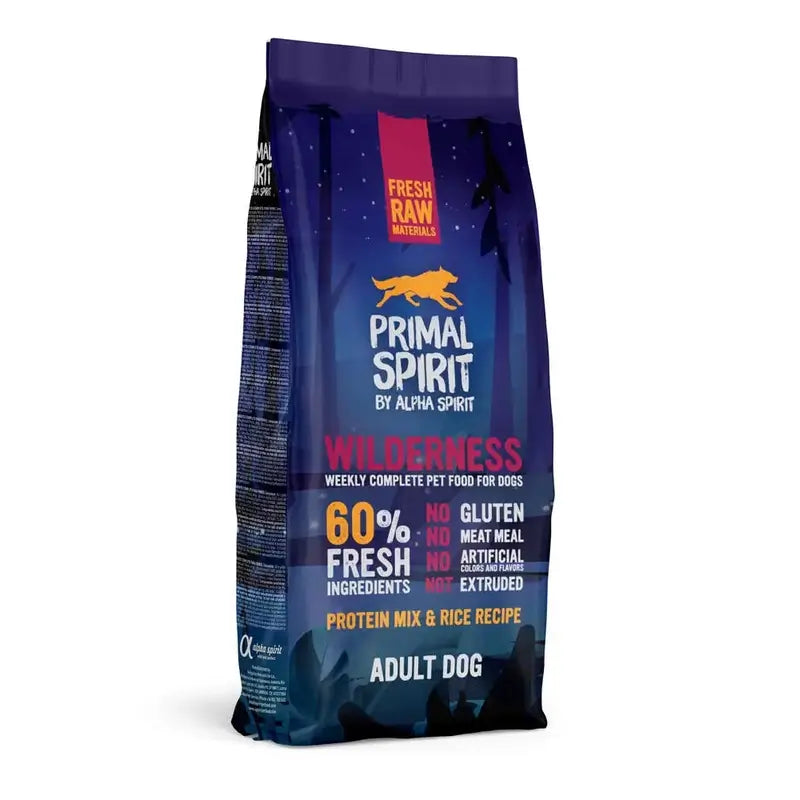 Alpha Spirit Canine Primal 60% Wildnis 12Kg