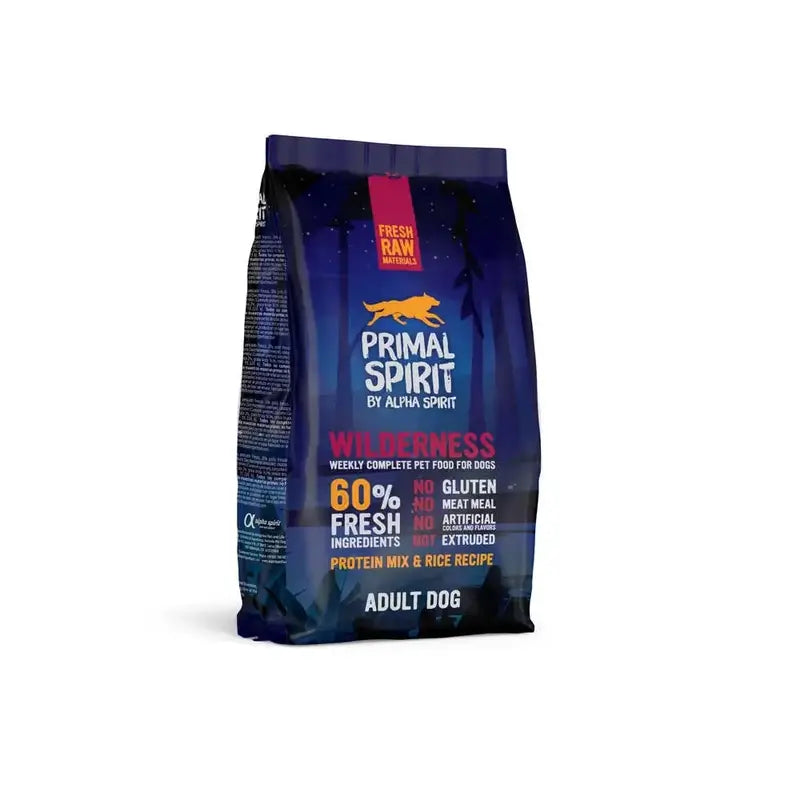 Alpha Spirit Canine Primal 60% Wildnis 1Kg