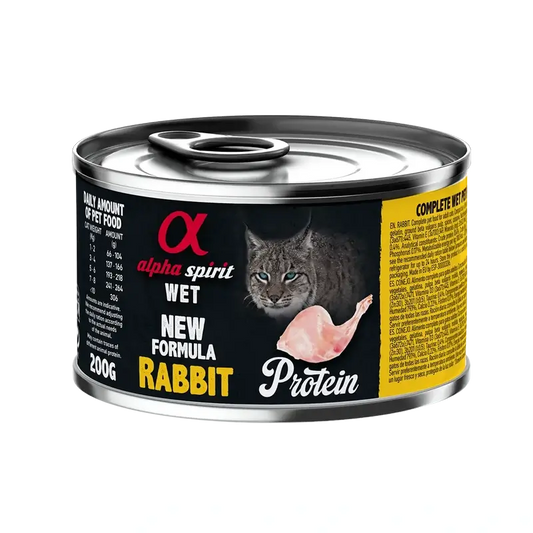 Alpha Spirit Feline Kaninchen Dose 6X200Gr