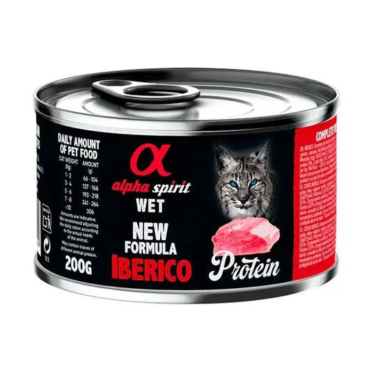 Alpha Spirit Feline Iberian Dose 6X200Gr