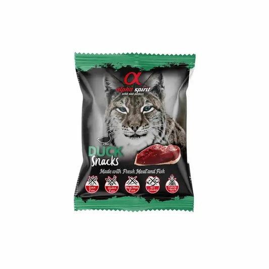 Alpha Spirit Feline Ente Snacks 24X50Grs