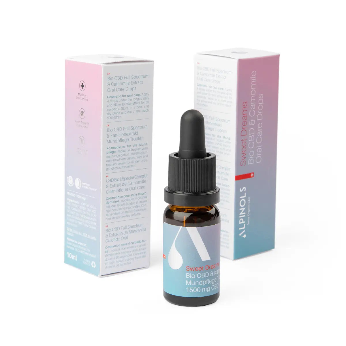 Alpinols Cbd Effekt Öl mit Kamille, 1500 Mg (15%), 10 ml