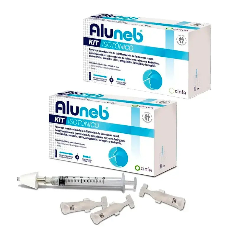 Aluneb Isotonic Kit, Packung 2 x 15 Fläschchen