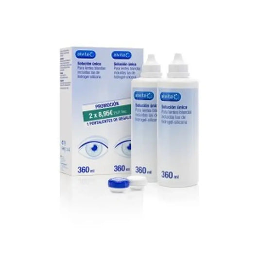 Alvita Hyaluronsäure Einzellösung, 2 Einheiten x 360 ml