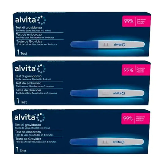 Alvita Schwangerschaftstest Pack 3 Einheiten