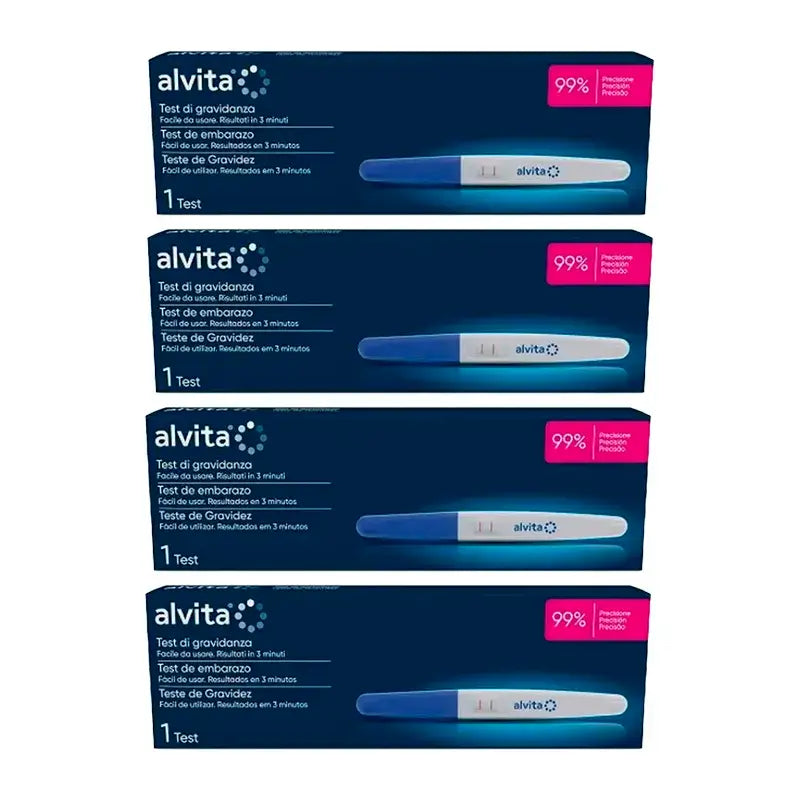 Alvita Schwangerschaftstest Pack 4 Einheiten