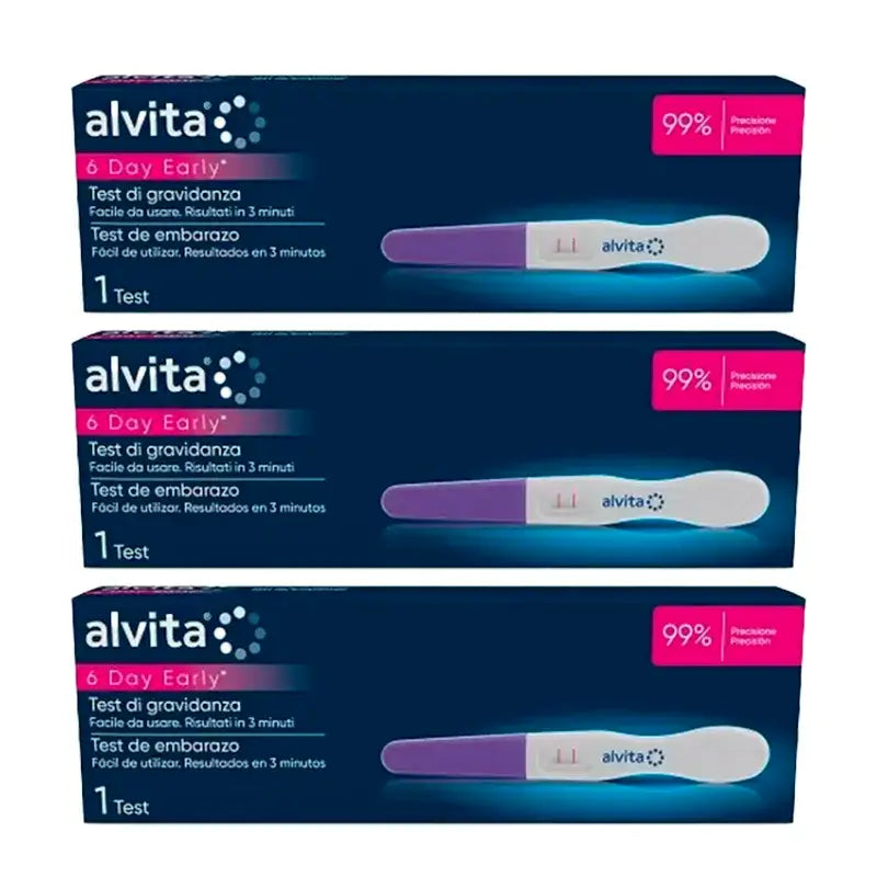 Alvita Ultrasensitive Schwangerschaftstest Packung 3 Einheiten