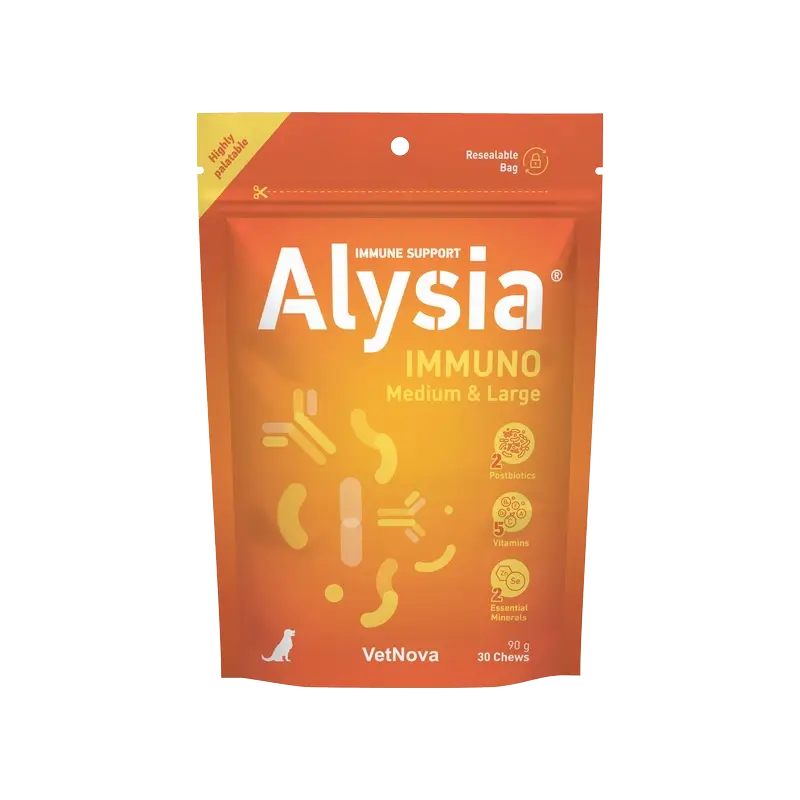 Alysia Immune Supplement für Hunde, 30 Kautabletten