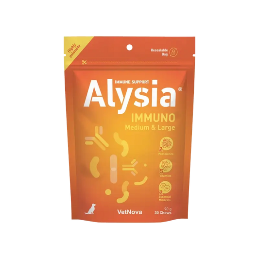 Alysia Immune Supplement für Hunde, 30 Kautabletten