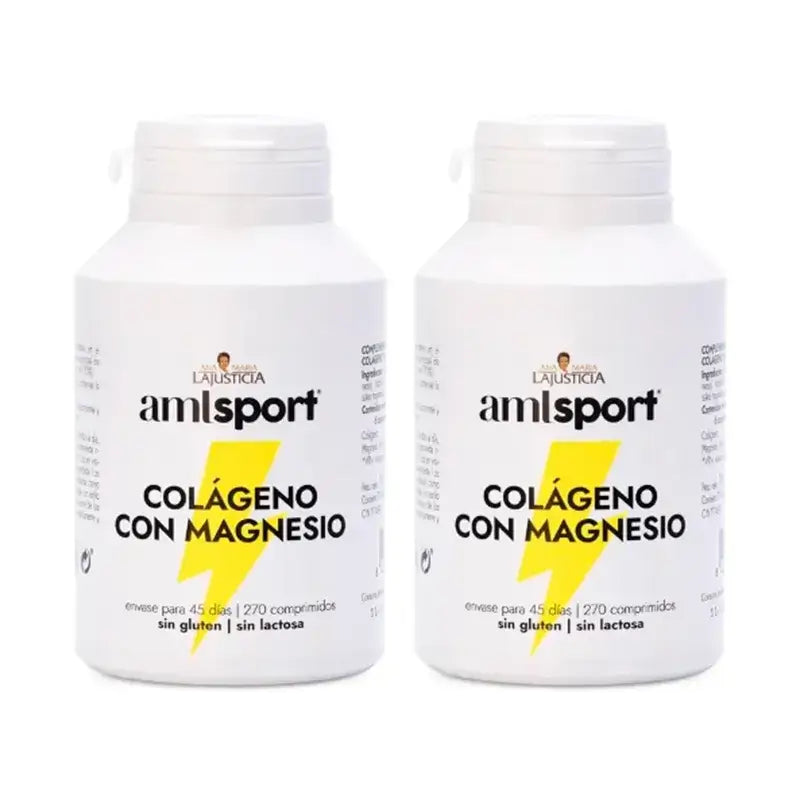 Amlsport Kollagen mit Magnesium, 2X270 Tabletten