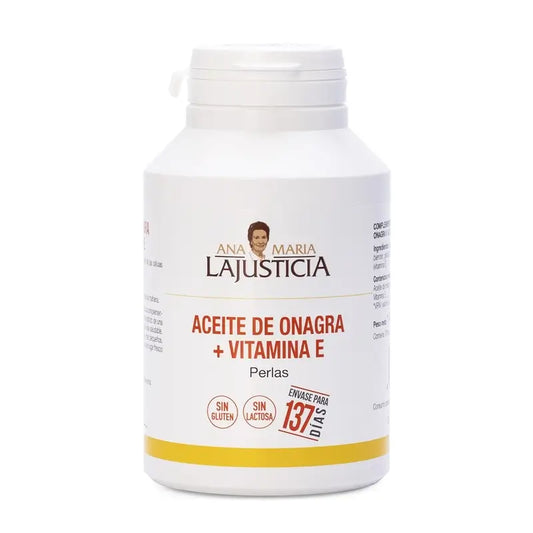 Ana Maria Lajusticia Nachtkerzenöl + Vitamin E, 275 Weichkapseln