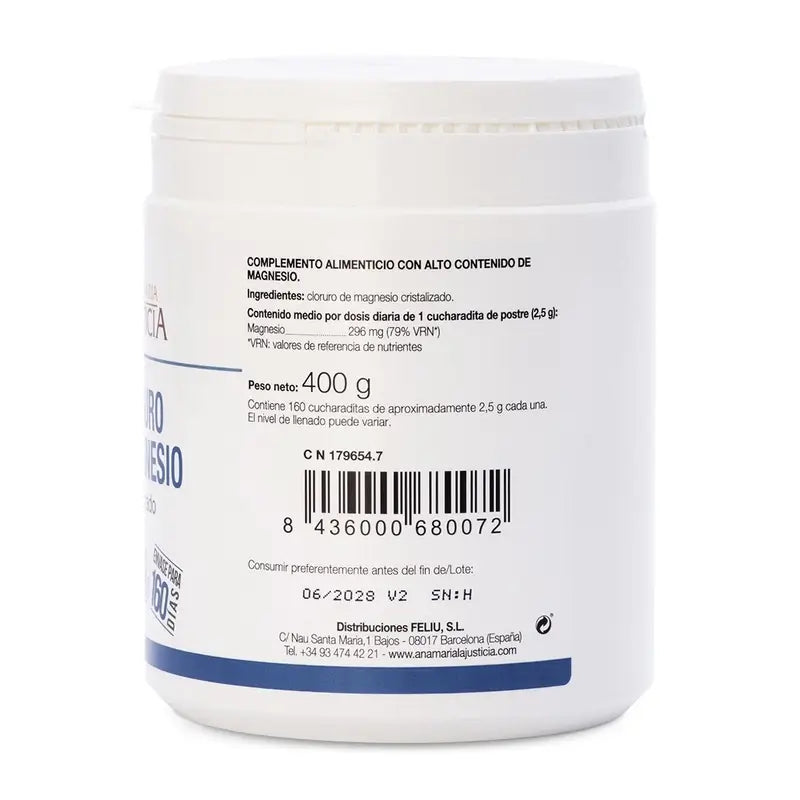 Ana Maria Lajusticia Magnesiumchlorid kristallisiert, 400 g