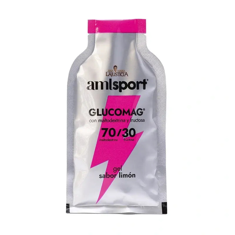 AML SPORT Glucomag 70/30 Gel Zitronengeschmack, 10 Tüten à 30 ml