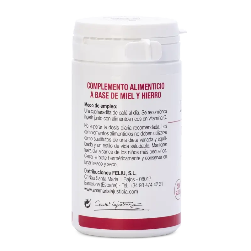 Ana Maria Lajusticia Eisen mit Honig, 135 g