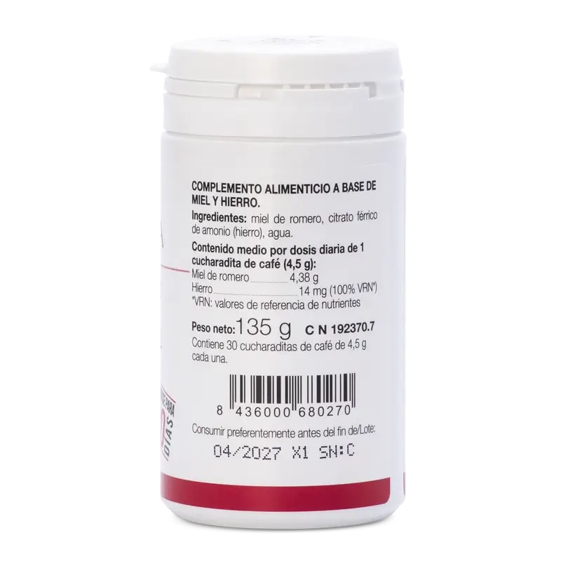 Ana Maria Lajusticia Eisen mit Honig, 135 g