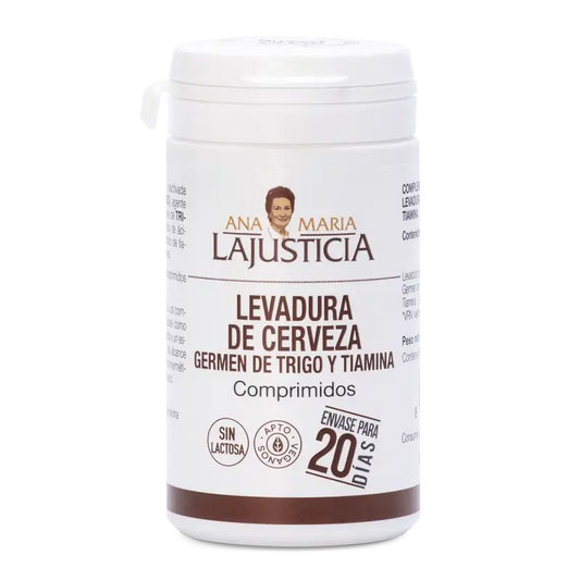 Ana Maria Lajusticia Bierhefe + Weizenkeime + Thiamin (B1), 80 Tabletten
