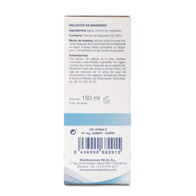 Ana Maria Lajusticia Magnesiumöl, 150 ml