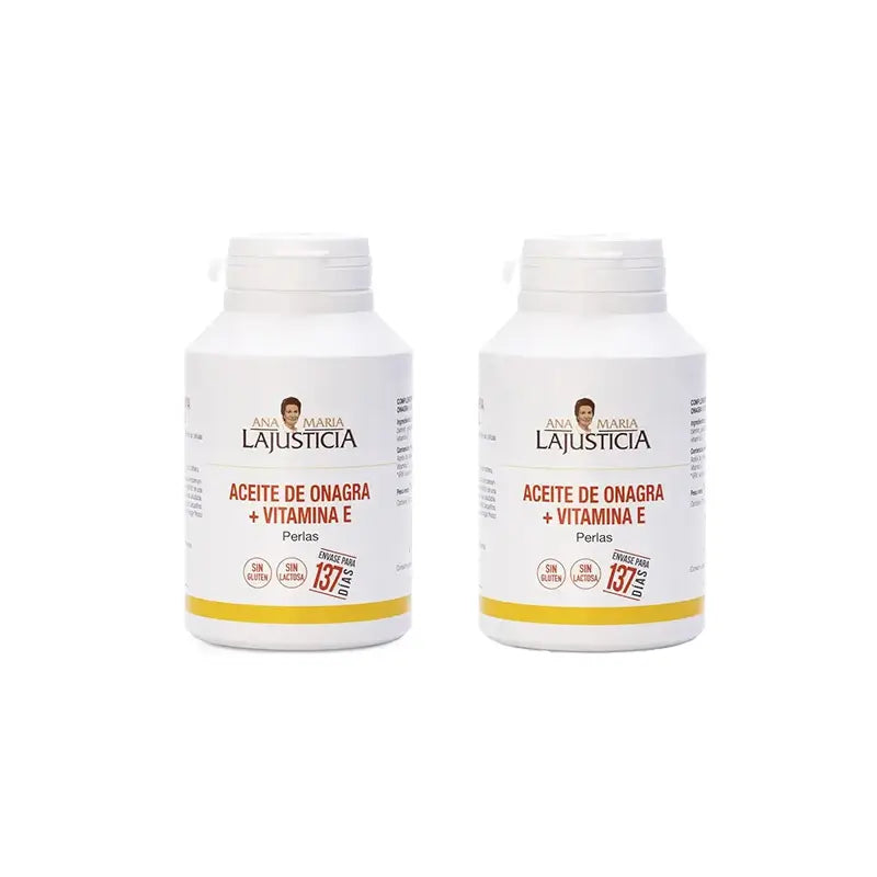 Ana Maria Lajusticia Nachtkerzenöl + Vitamin E, 2x275 Perlen