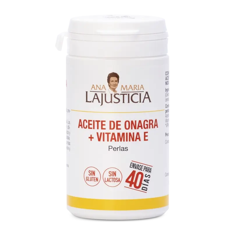 Ana Maria Lajusticia Nachtkerzenöl + Vitamin E, 80 Perlen