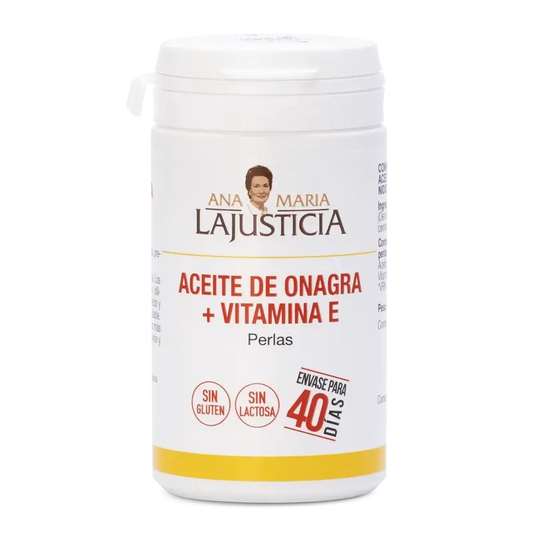 Ana Maria Lajusticia Nachtkerzenöl + Vitamin E, 80 Perlen