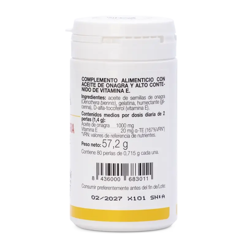 Ana Maria Lajusticia Nachtkerzenöl + Vitamin E, 80 Perlen