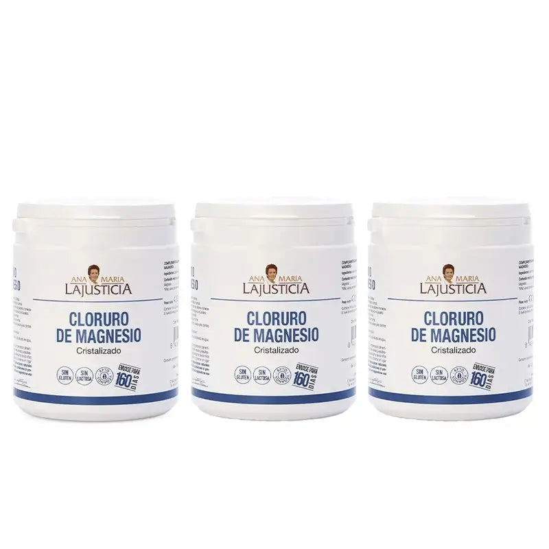 Ana Maria Lajusticia Magnesiumchlorid kristallisiert, 3x400 g