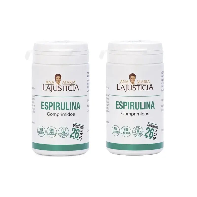 Ana Maria Lajusticia Spirulina, 2x160 Tabletten