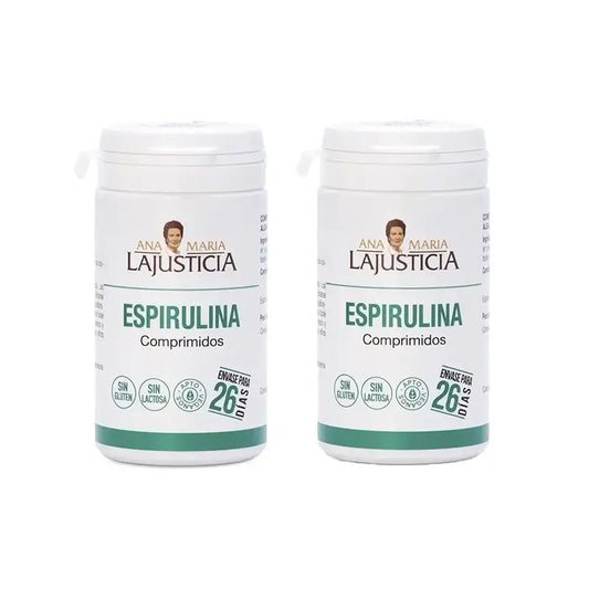 Ana Maria Lajusticia Spirulina, 2x160 Tabletten
