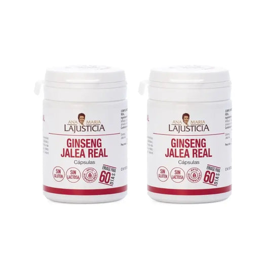 Ana Maria Lajusticia Ginseng mit Gelée Royale, 2x60 Kapseln