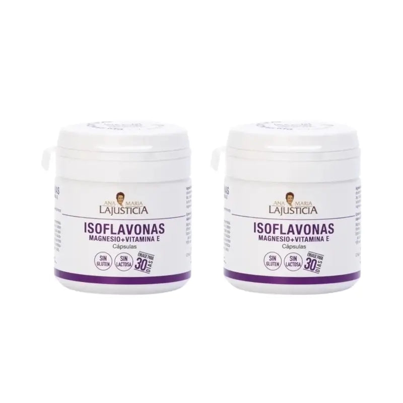 Ana Maria Lajusticia Isoflavones with Magnesium + Vitamin E, 2x30 capsules
