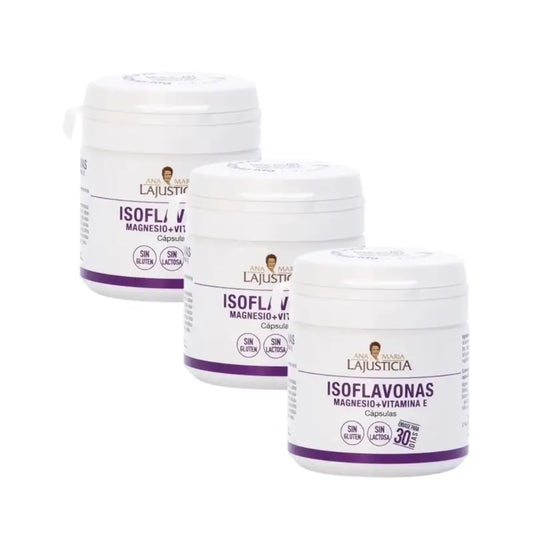 Ana Maria Lajusticia Isoflavone mit Magnesium + Vitamin E, 3x30 Kapseln