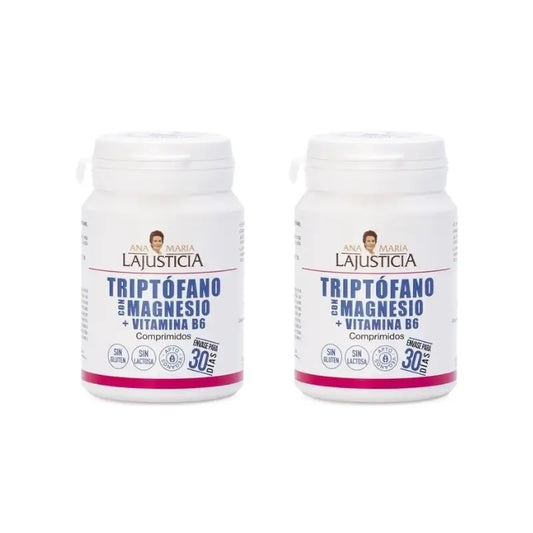 Ana Maria Lajusticia Tryptophan mit Magnesium + Vitamin B6, 2x60 Tabletten