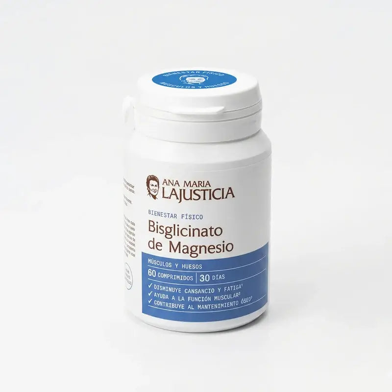 Anamarialajusticia Magnesiumbisglycinat, 60 Tabletten