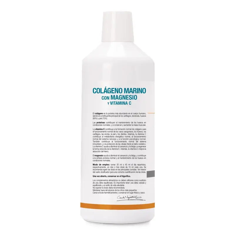 Anamarialajusticia Meereskollagen mit Magnesium + Vitamin C, 1 l