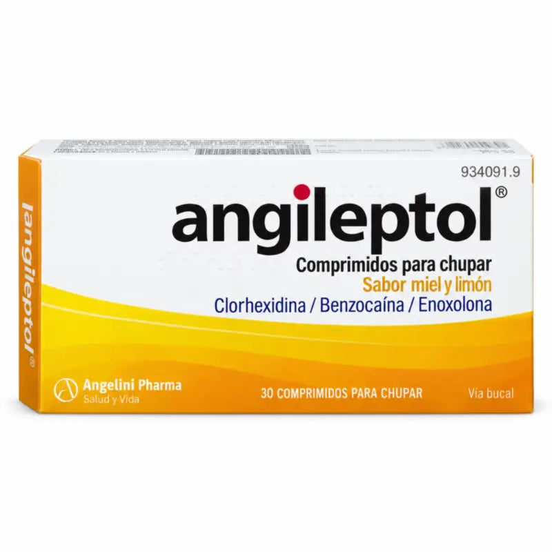 Angileptol mit Honig-Zitronen-Geschmack, 30 Lutschtabletten