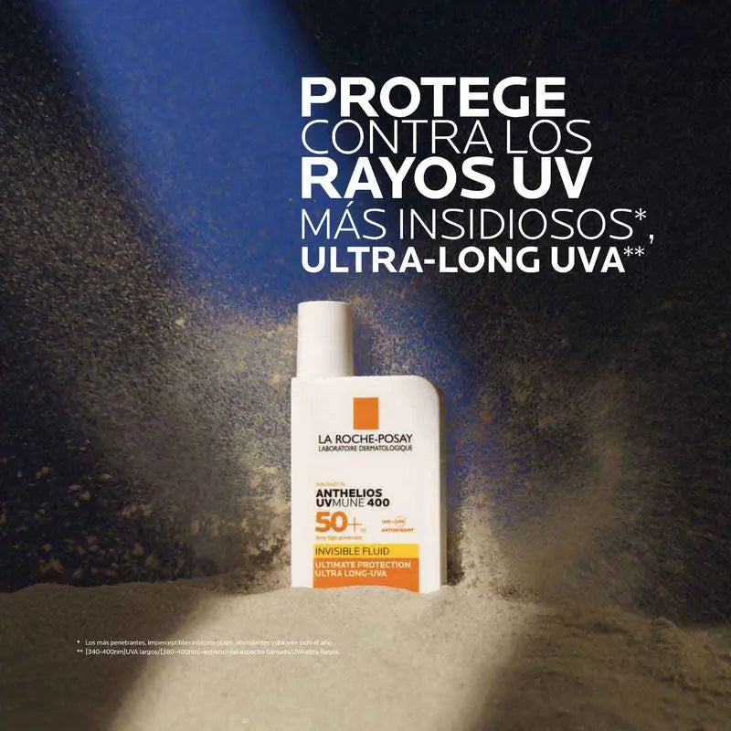 La Roche-Posay Anthelios Uv-Mune 400 Unsichtbares Fluid SPF50+ 50 ml
