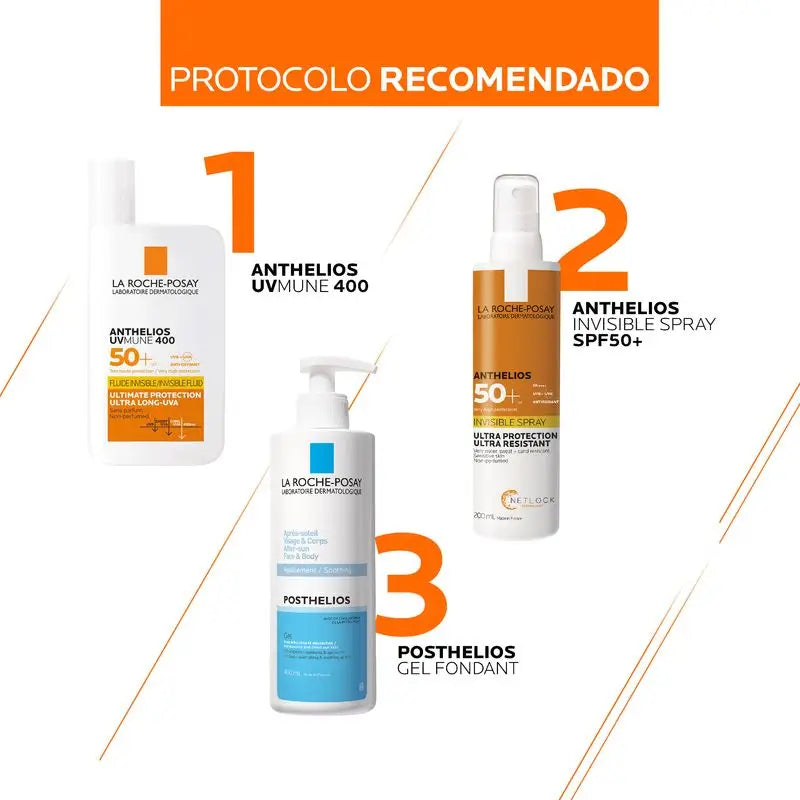 La Roche-Posay Anthelios Uv-Mune 400 Unsichtbares Fluid SPF50+ 50 ml