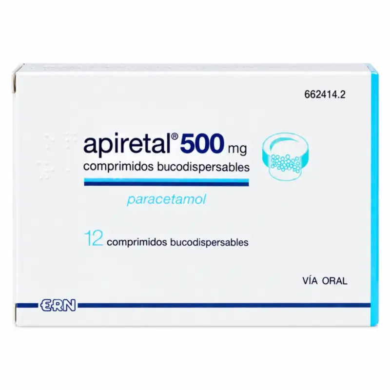 Apiretal 500 mg 12 orodispersible Tabletten