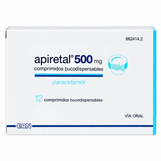 Apiretal 500 mg 12 orodispersible Tabletten