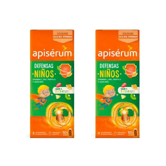 ApiSérum Duplo Defenses Kinder - Gelée Royale 2 x 150ml