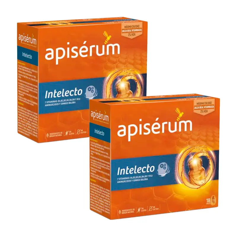 ApiSérum Duplo Intelecto 2 x 18 Fläschchen